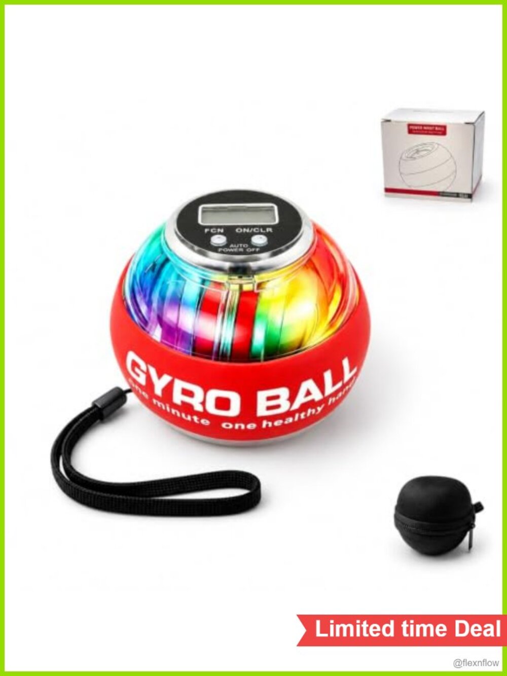 Auto-Start Gyro Ball Wrist Trainer Forearm Exerciser
